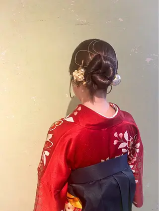 ヘアアレンジ iLuce所属・hair make もりした　ゆうのヘアスタイル