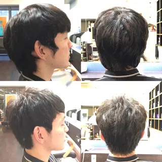 メンズ 前之園 ひかるのヘアスタイル