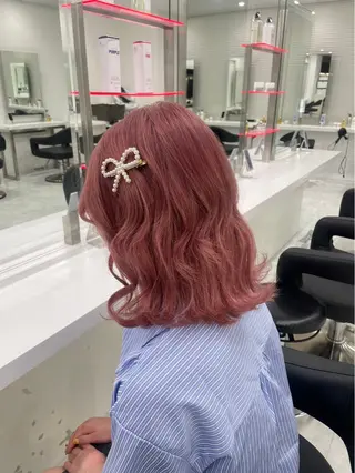 ミディアム カラー 💗トレンドモテヘア Natsumi 💗のヘアスタイル