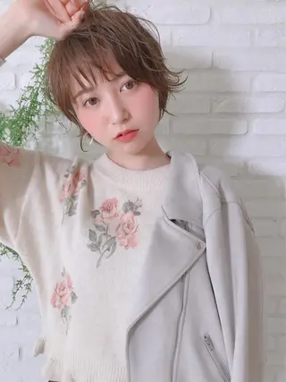 ショート 抜毛 薄毛 白髪 頭皮改善　柳沢慶のヘアスタイル