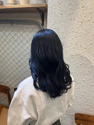 セミロング カラー ボブ×艶カラー 特化・リクト💥のヘアスタイル