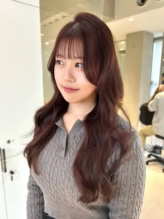 ロング カラー 💘大人可愛く💘 Natsuki❥❥❥のヘアスタイル