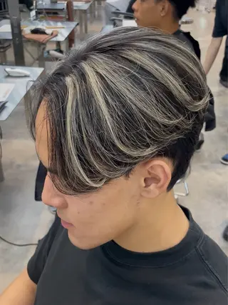 カラー パーマ メンズ メンズパーマ特化 園田　楓莉のヘアスタイル