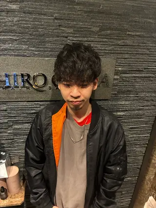 ショート メンズ ワガ カズマのヘアスタイル