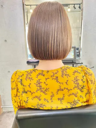 ショート カラー ショートボブ髪質改善 縮毛矯正のプロ山道潤のヘアスタイル