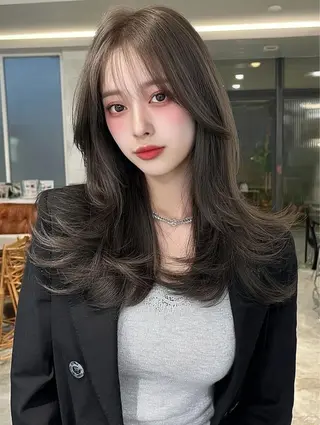 ロング 岡田 望愛🫧のヘアスタイル