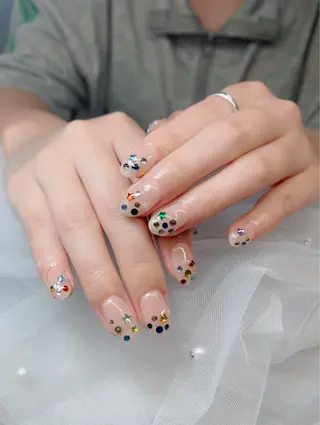 ネイル ハイネイル 自宅サロンのネイルデザイン
