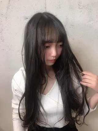 ロング カラー 韓国ヘア🇰🇷 RYOTAのヘアスタイル