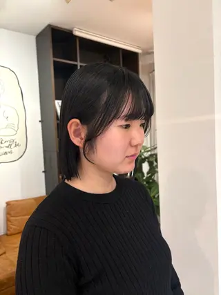 ショート 西野 優夏のヘアスタイル