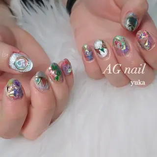 ネイル AGnail 富永  /オフ無料フィルインのネイルデザイン