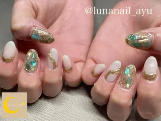 ネイル LUNA NAIL ayuのネイルデザイン