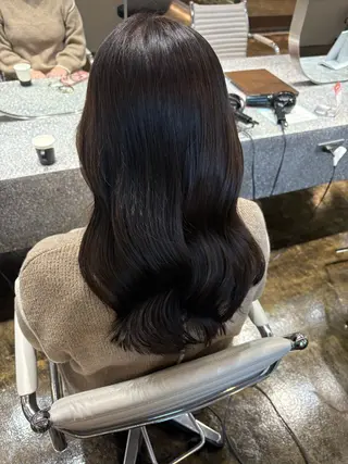 ロング カラー ラフィス/大阪/梅田 /縮毛矯正/そなのヘアスタイル