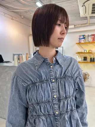 ミディアム 心斎橋/ボブカット /りくのヘアスタイル