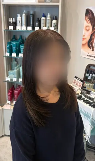 ロング FACE DECO AVEDA/2nd所属・河端 春綺のヘアスタイル
