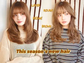 ロング カラー ✨上品レディーなヘア スタイルへ✨髙木諒也のヘアスタイル