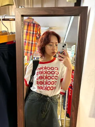 ミディアム カラー パーマ izumi/ ボブ/パーマのヘアスタイル