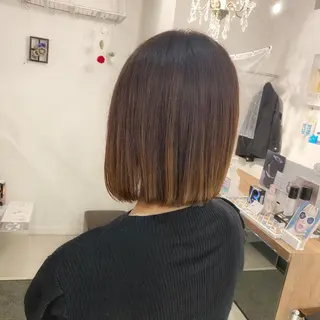 ミディアム 髪質改善特化 安東駿介のヘアスタイル