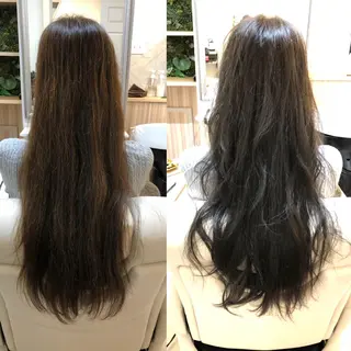 ロング カラー tuuli トゥーリのヘアスタイル