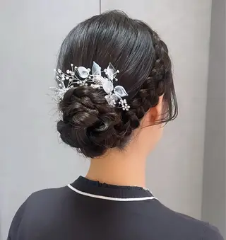 ヘアアレンジ 暖色/オリーブカラー /中村未来🍒🫒のヘアスタイル