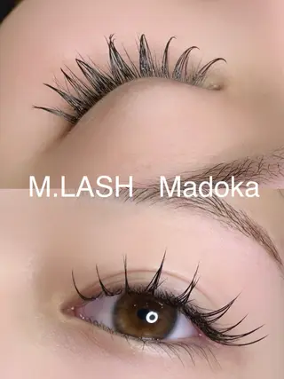 マツエク・マツパ M.LASH Madokaのマツエク・マツパデザイン