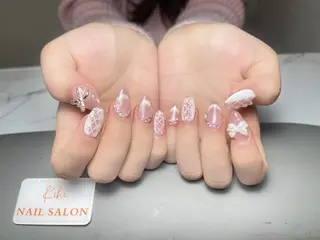 ネイル 💕鈴木ユリ パラジェル/オフ無料のネイルデザイン