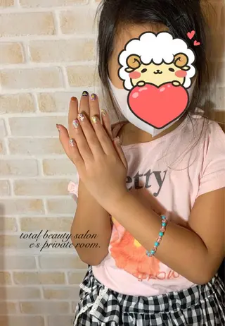 キッズ ネイル LAVISH nail salonのネイルデザイン