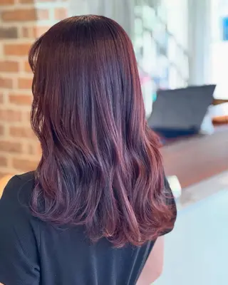 カラー 遠藤 千蘭のヘアスタイル