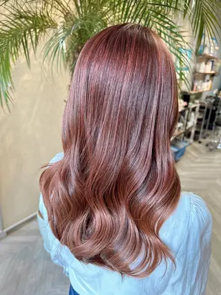 セミロング カラー Beach 代表 KENTAのヘアスタイル
