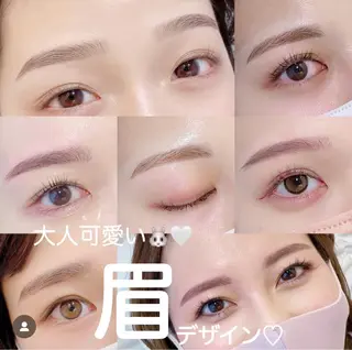 アイブロウ Roy NAIL & EYE 心斎橋所属・Roy心斎橋 YASUYO🎀のマツエク・マツパデザイン