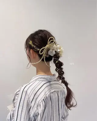 ヘアアレンジ ダブルカラーVia/ airi♡のヘアスタイル