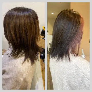 カラー 佐藤 沙也輝のヘアスタイル