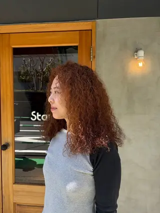 ロング パーマ キノシタナナコ /渋谷/ボブのヘアスタイル