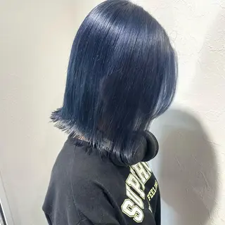 ミディアム カラー shiho .のヘアスタイル