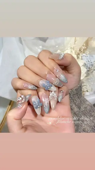 ネイル Blanche mimi.u_aのネイルデザイン