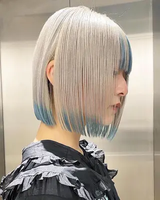 ショート カラー Null 表参道のヘアスタイル