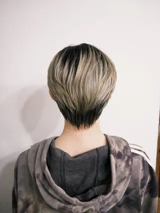 ショート メンズ Hina🧵/恵比寿 中目黒/透明感カラーのヘアスタイル