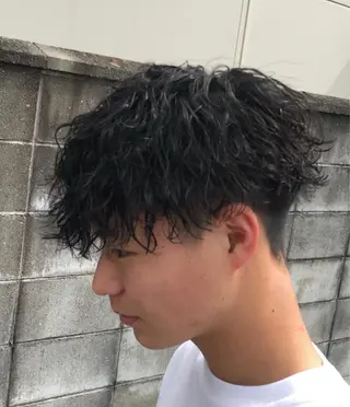 パーマ メンズ 和歌山ランキング1位 井開のヘアスタイル