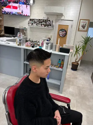 ショート メンズ 本間 颯太のヘアスタイル