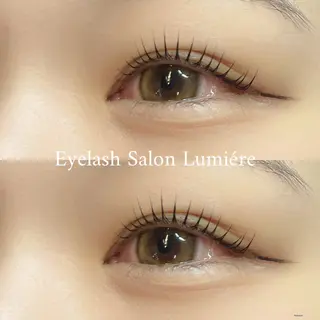 マツエク・マツパ Lumiére SAKURAのマツエク・マツパデザイン