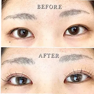 マツエク・マツパ CORE TBのマツエク・マツパデザイン