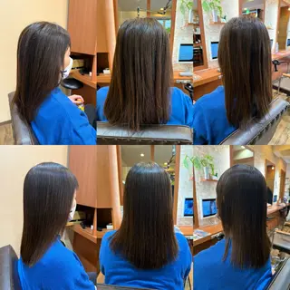 ロング 山口 博司のヘアスタイル