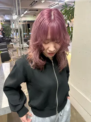 カラー ハイトーン レイヤー🎀meiのヘアスタイル