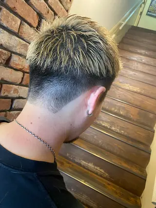 メンズ 高塩翔大 髪質改善のヘアスタイル