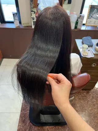 ロング 藤田 竜成のヘアスタイル