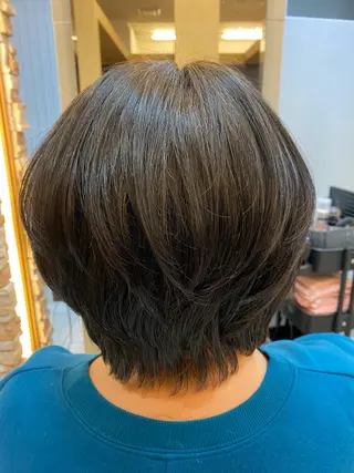 ショート ⭐️メンズパーマ /カラー宮野翔のヘアスタイル