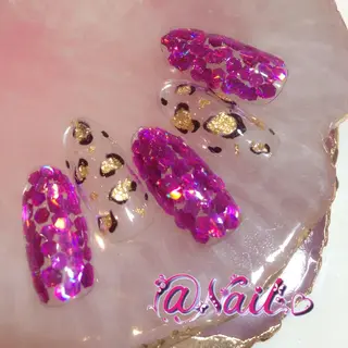 ネイル 小尾 栞のネイルデザイン