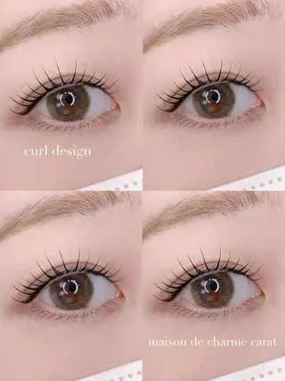 マツエク・マツパ Carat RIKAKOのマツエク・マツパデザイン