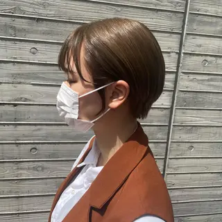 ショート 【美ボブ.艶カラー. 梅田茶屋町】midoのヘアスタイル