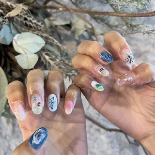 ネイル glaNje 福光のネイルデザイン