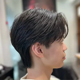 パーマ メンズ 【メンズ特化⚡️】 曲がる矯正/千原涼麻のヘアスタイル